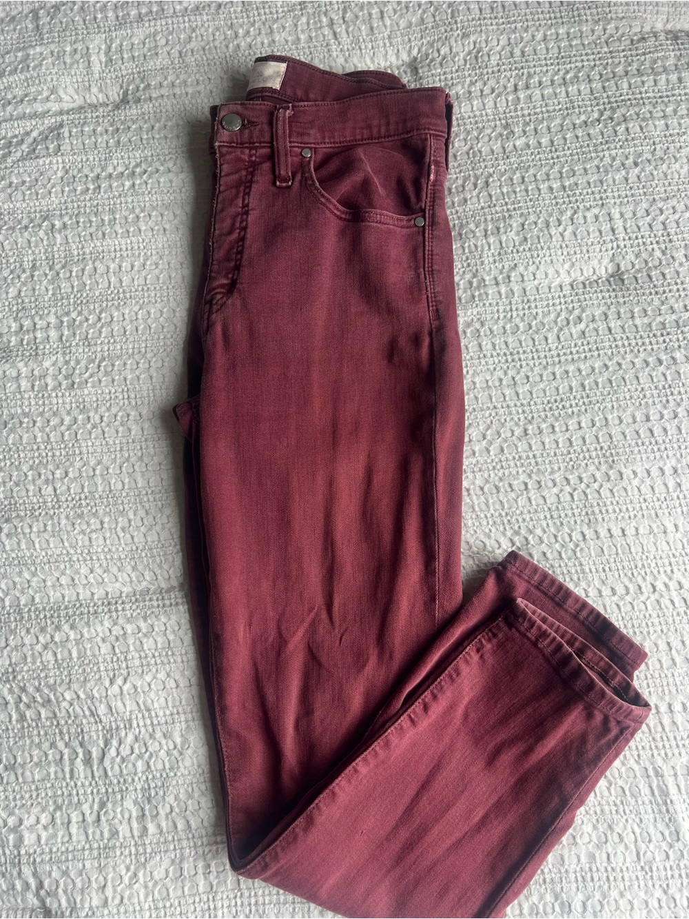 Caslon Skinny Jeans in Deep Wine